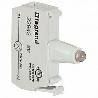 Блок подсветки для индикаторных кнопок и диффузоров - Osmoz - для комплектации - под винт - 230 В~  |  код. 022942 |   Legrand